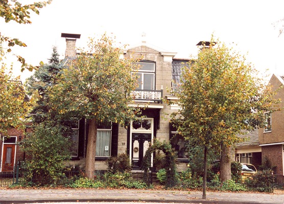 Voormalig woonhuis van Aletta Jacobs aan de Noorderstraat 19 in Sappemeer.